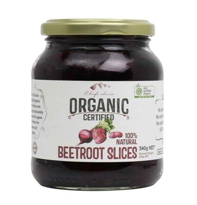 Chef's Choice Organic Beetroot Slices 340g