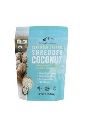 Chef's Choice Organic Shredded Coconut 200g