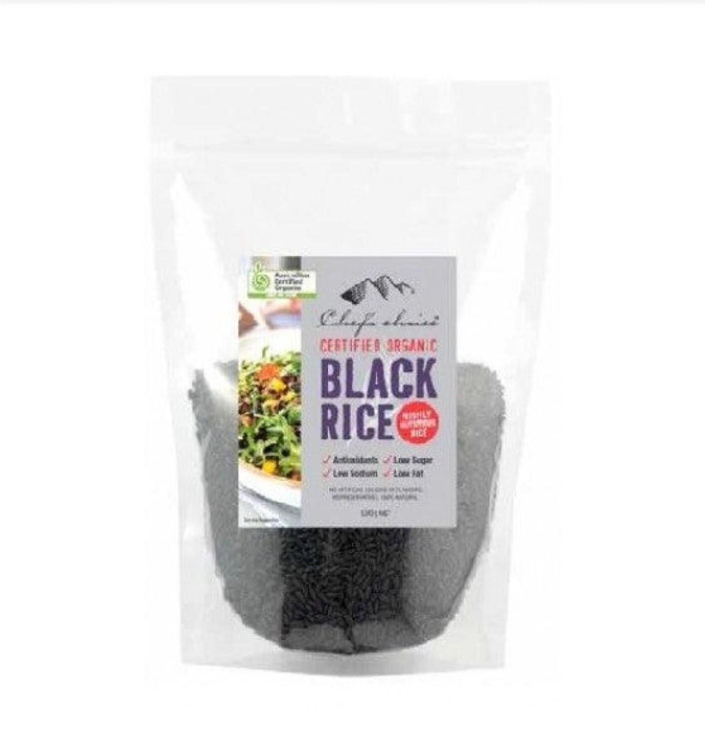 Chef's Choice Organic Black Rice 1kg