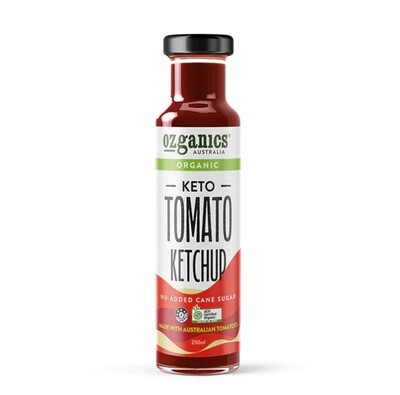 Ozganics Organic Tomato Ketchup No Added Cane Sugar 250g
