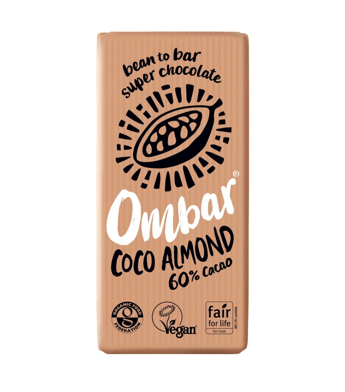 Ombar Organic Coco Almond Chocolate 70g