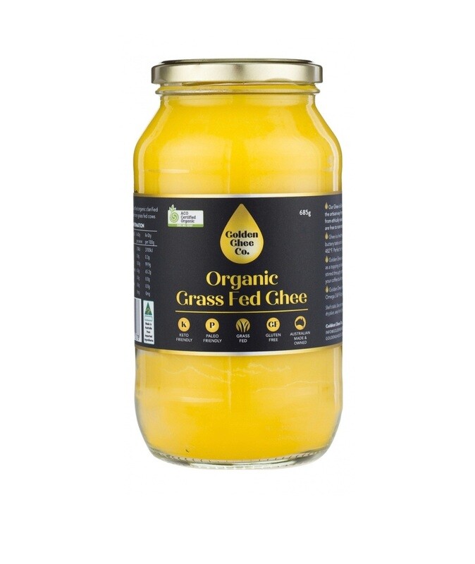 Golden Ghee Co. Organic Grass Fed Ghee 685g