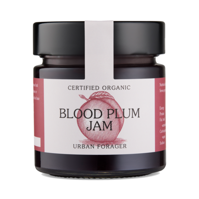 Urban Forager Organic Blood Plum Jam 240g