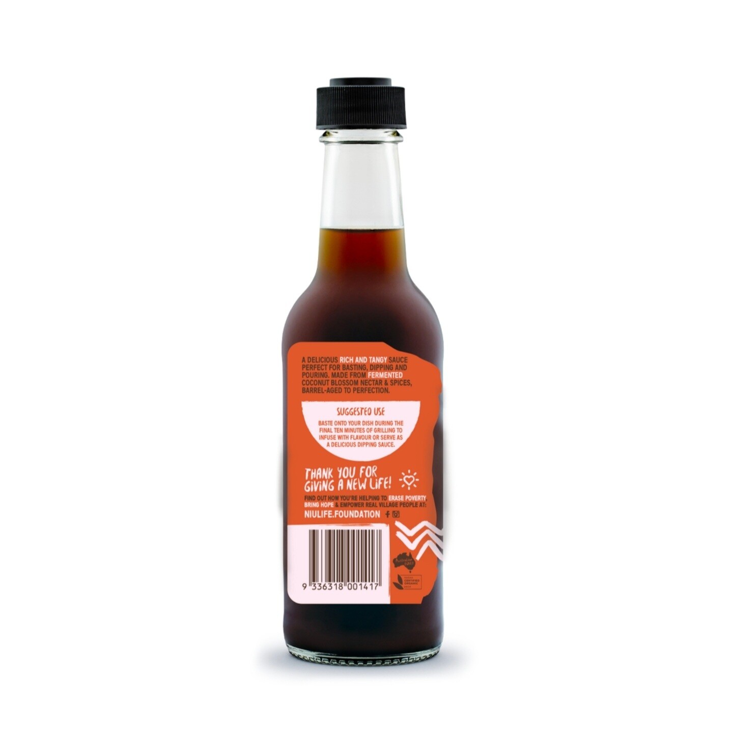 Niulife Organic BBQ Sauce 250ml