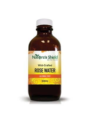 Nature's Shield Wild-Crafted Rose Water 500ml