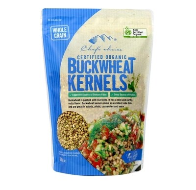 Chef's Choice Organic Buckwheat Kernels 500g