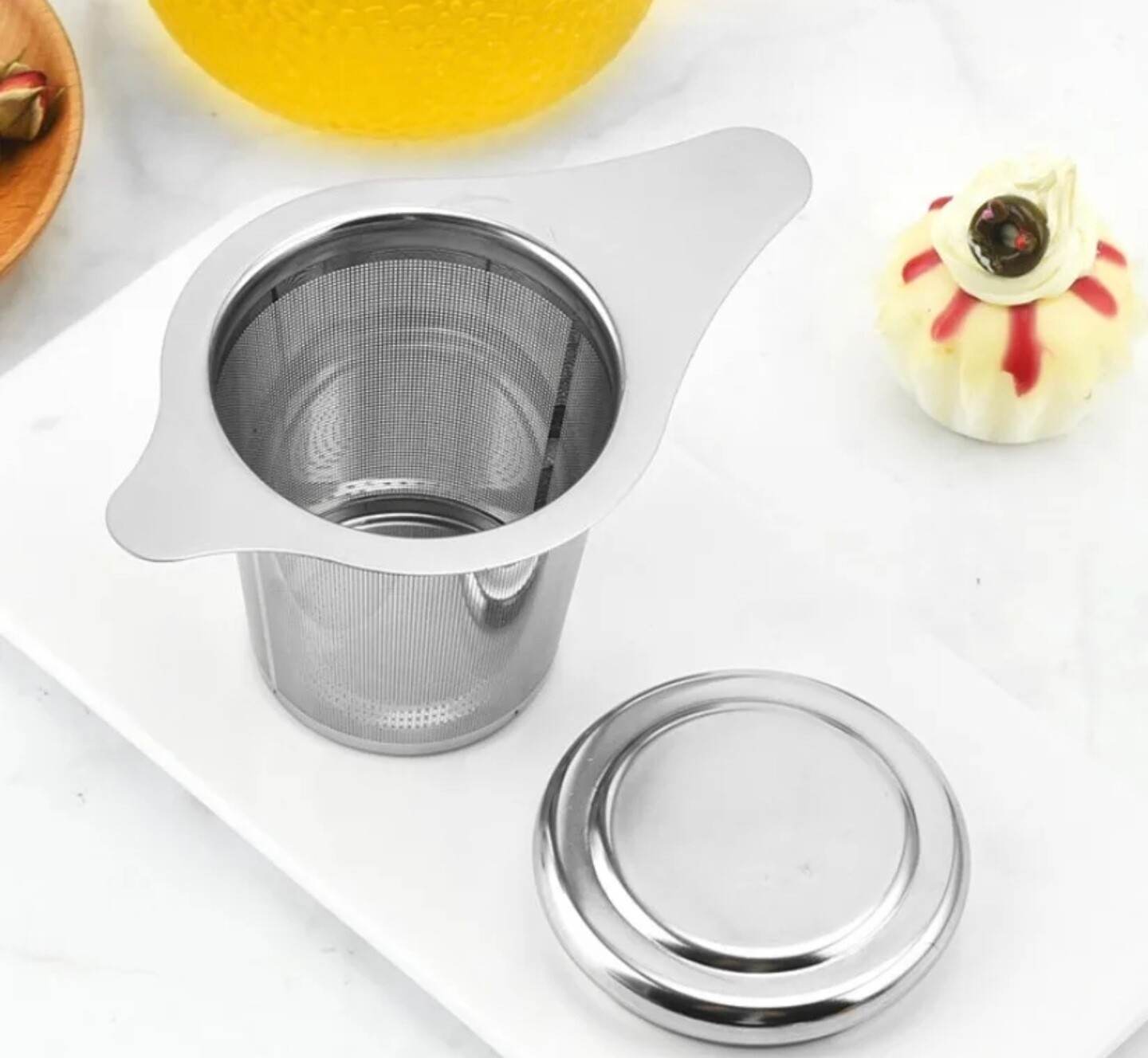 Stainless Steel Tea Infuser with Lid