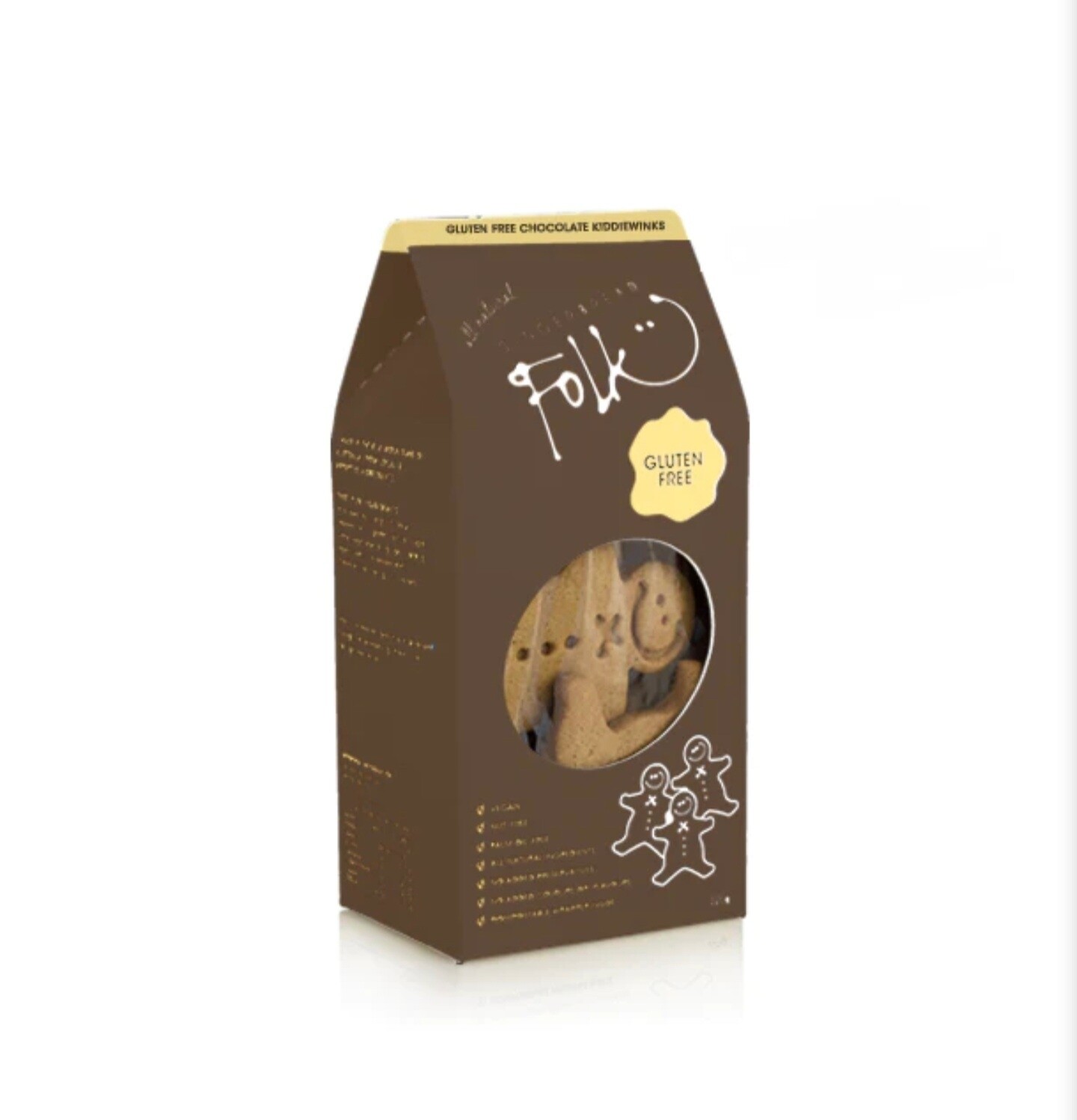 Gingerbread Folk Gluten Free Chocolate Gingerbread Kiddiewinks 225g