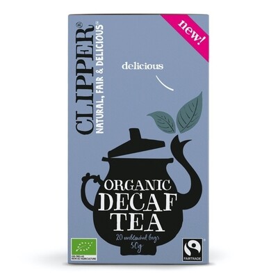Clipper Organic Decaf Black Tea 20 Tea Bags