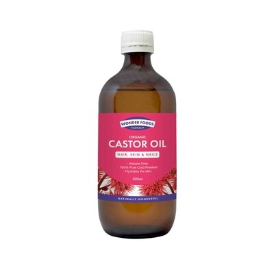 Wonder Foods Organic Castor Oil 500ml