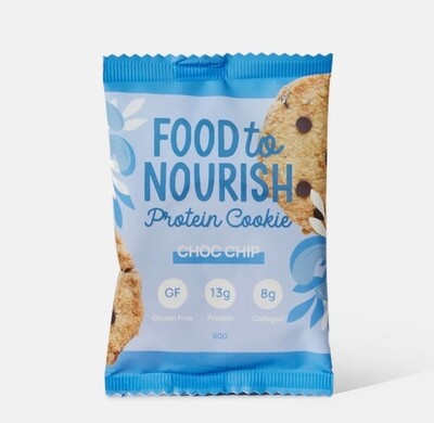 Food To Nourish Protein Cookie Choc Chip 60g
