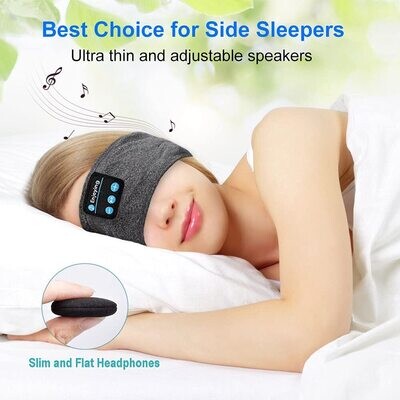 Sleeping headphones with music