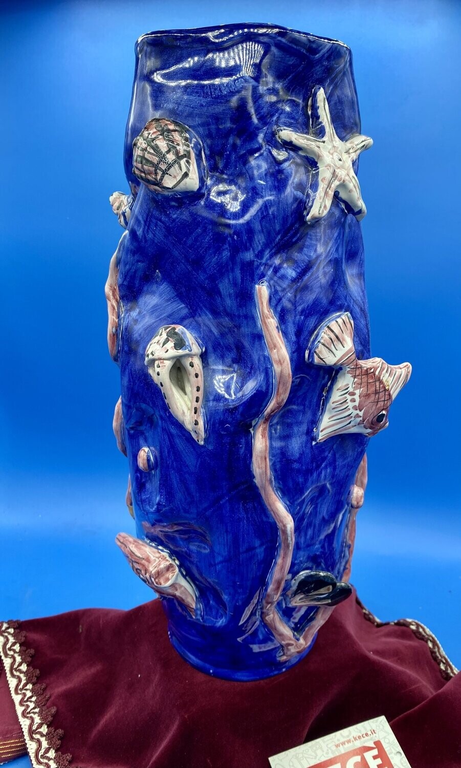 Vaso in ceramica artistica di Vietri - Avallone