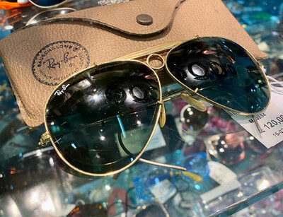 Ray ban Vintage B&L USA RB3 Trugreen Aviator