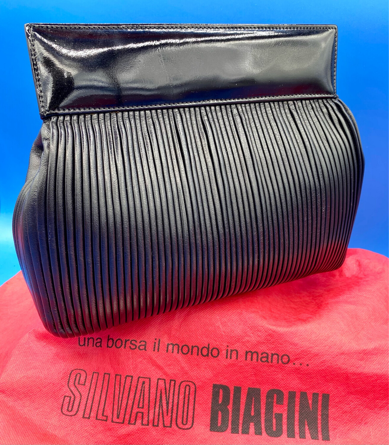 Pochette nappa Biagini