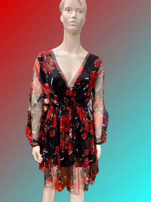 Abitino leggero cotone a fiori