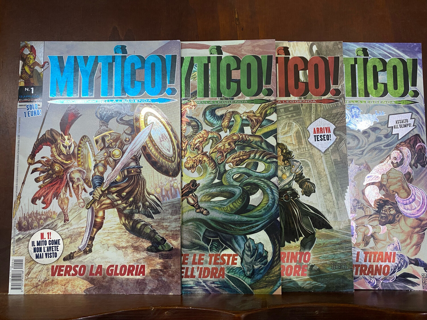 Mytico- set dal n 1 al n 4