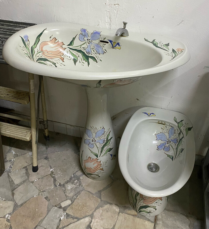 Coppia Sanitari Torna Lavenite
sci ginori 1959 Antonia Campi s.c.i.