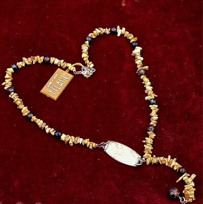 Alviero Martini collana pietre naturali
