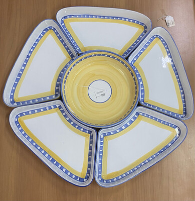 Antipastiera Ceramica Caleca 6pz.