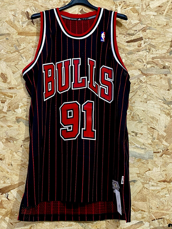 CANOTTA CHICAGO BULLS  NBA VINTAGE #91 RODMAN l