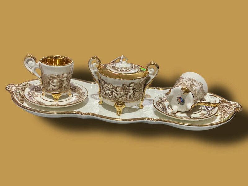 Tete a tete porcellana GV Capodimonte