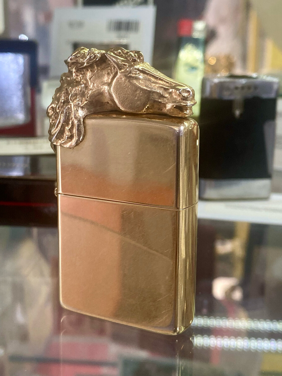 Accendino Zippo Sculpture series gold plated