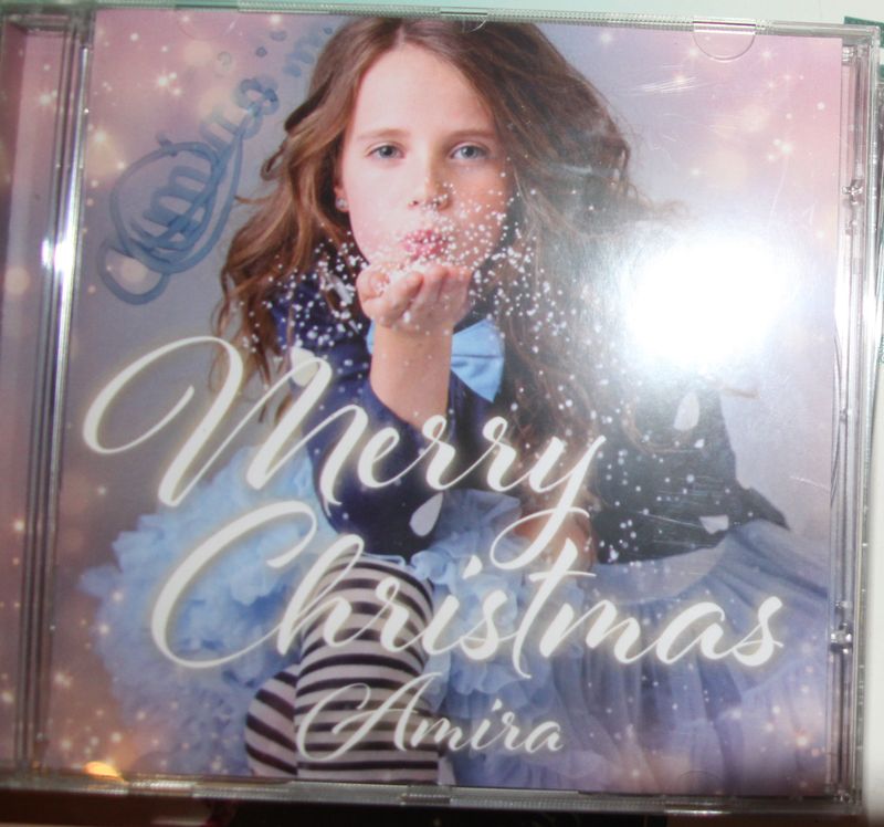 Signed copy (blurred)  "Merry Christmas"