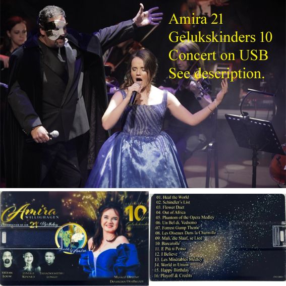 Amira: "Two Worlds One Amira" USB  Atterbury Theatre 2025
