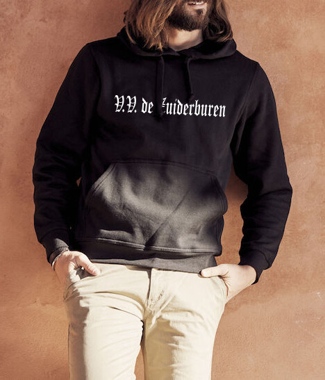 Zuiderburen hoodie zwart