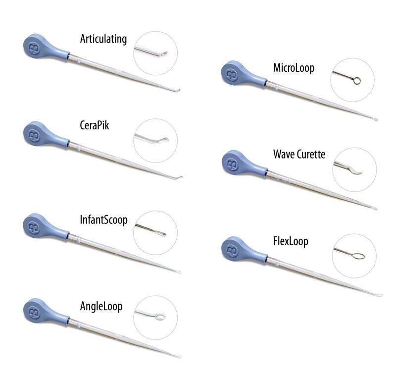 Lighted Ceruman Curettes Variety Pack