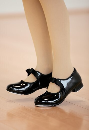RIBBONETTE TAP SHOE, Medium and Wide