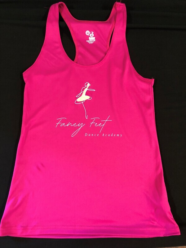 Girls Fancy Feet Tank/Tshirt or Crop Top