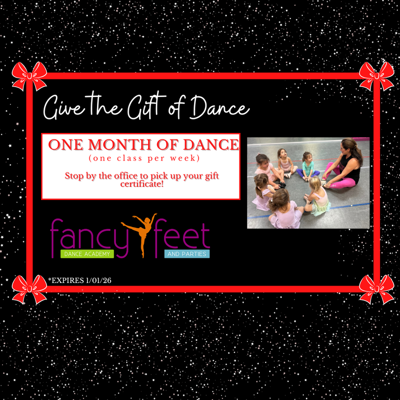 1 Month Gift Certificate