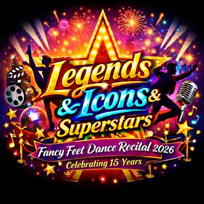 June Recital 2026 Icons, Legends, &amp; Superstars