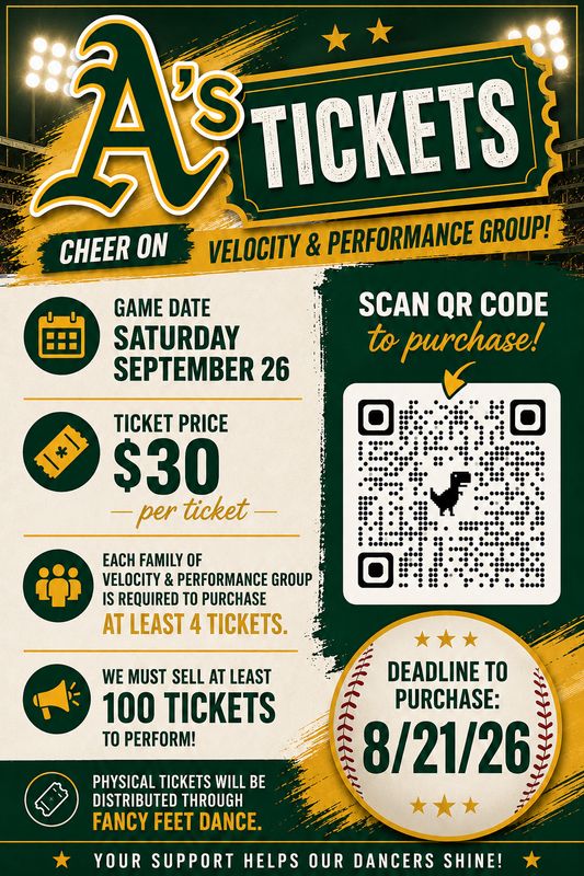 September 26 A's Game Tickets