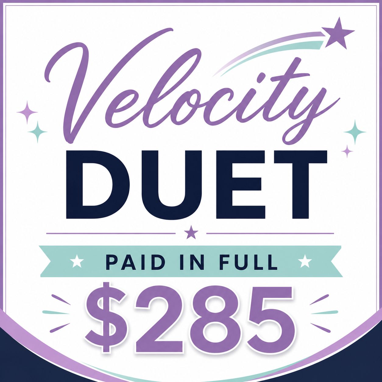 Velocity Duet Package Pay in Full