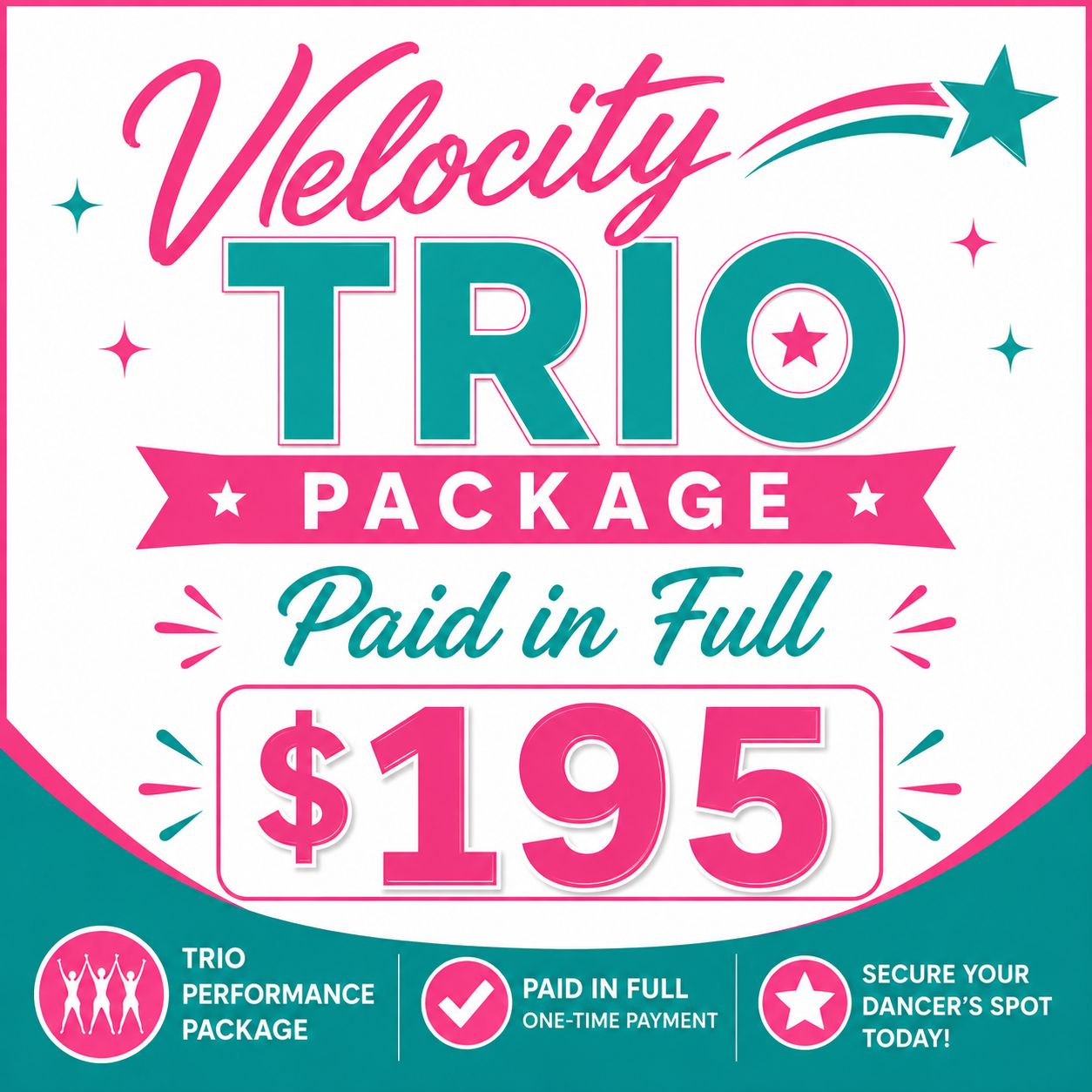 Velocity Trio Package Pay in Full