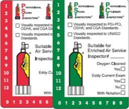 Evidence of Inspection Stickers Combo Pack