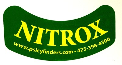 Nitrox Neck Labels