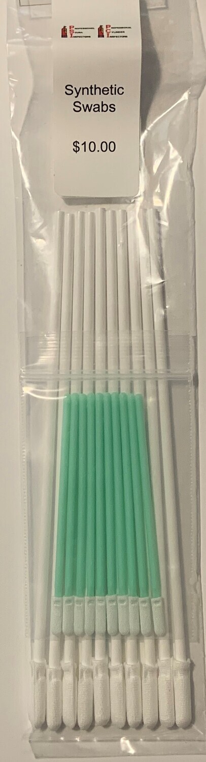 Synthetic Cleaning Swabs