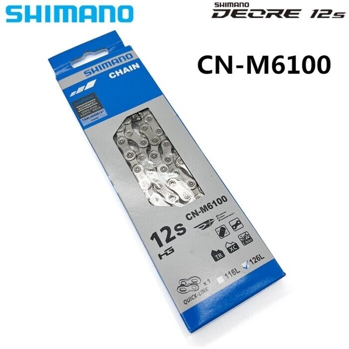 Shimano DEORE 12 Speed Bicycle Chain CN-M6100