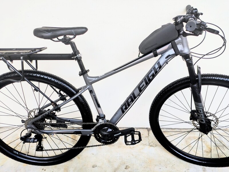 29&quot; Raleigh 27-Spd Mountain Bike/Bicycle with Hydraulic Brakes, suitable for food delivery