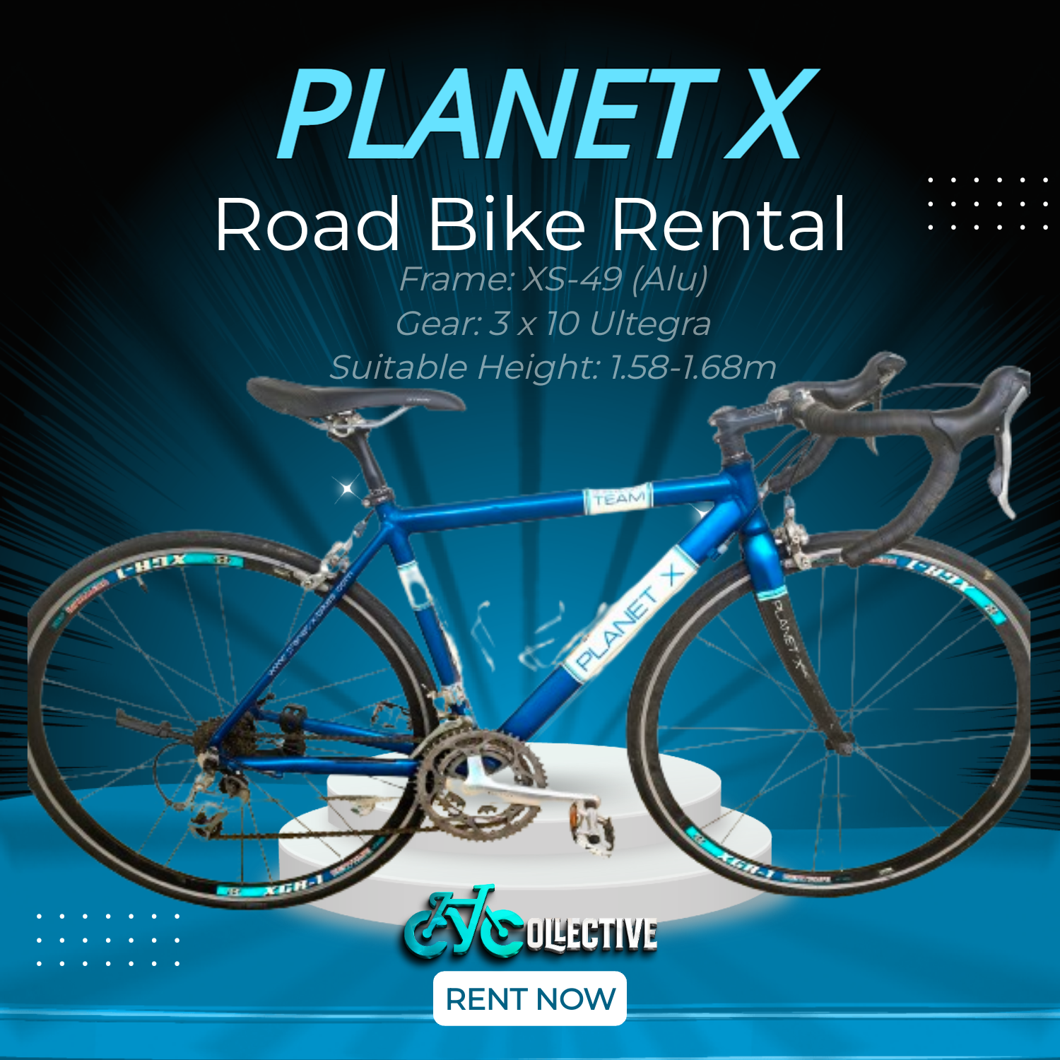 [ROAD] Planet X Bike Rental