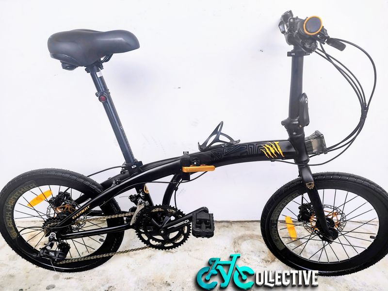 20&quot; Black Panther Edition Element ECosmo Z8 Bifold Foldable Bike/Bicycle