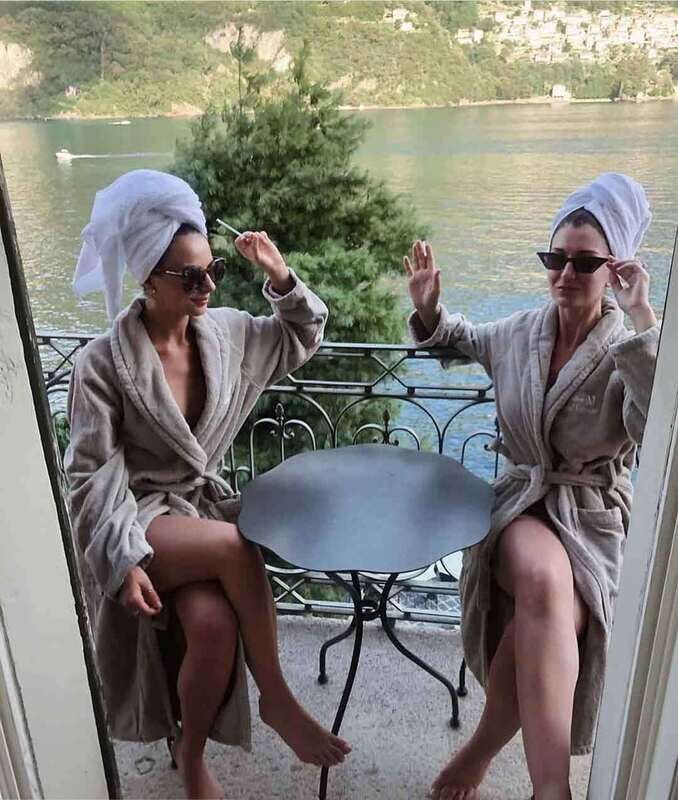 Relais Villa Vittoria Bathrobe - Accappatoio Relais Villa Vittoria