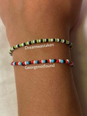 Dreamwastaken and Georgenotfound Bracelet set