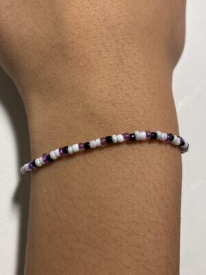 Asexual Pride Flag Bracelet