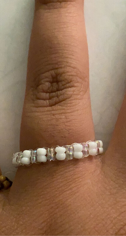 Simple Beaded Ring