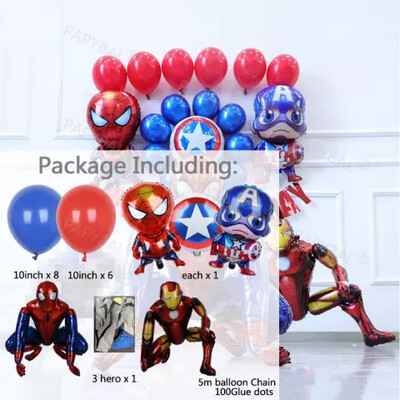 Spiderman Themed Birthday Kit